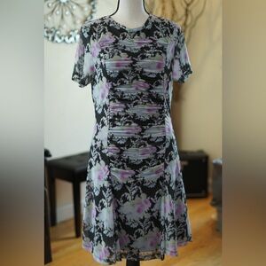 NWT TopShop Mesh Mini Dress Medium | Y2K Coquette Grunge Cute Goth Fairycore